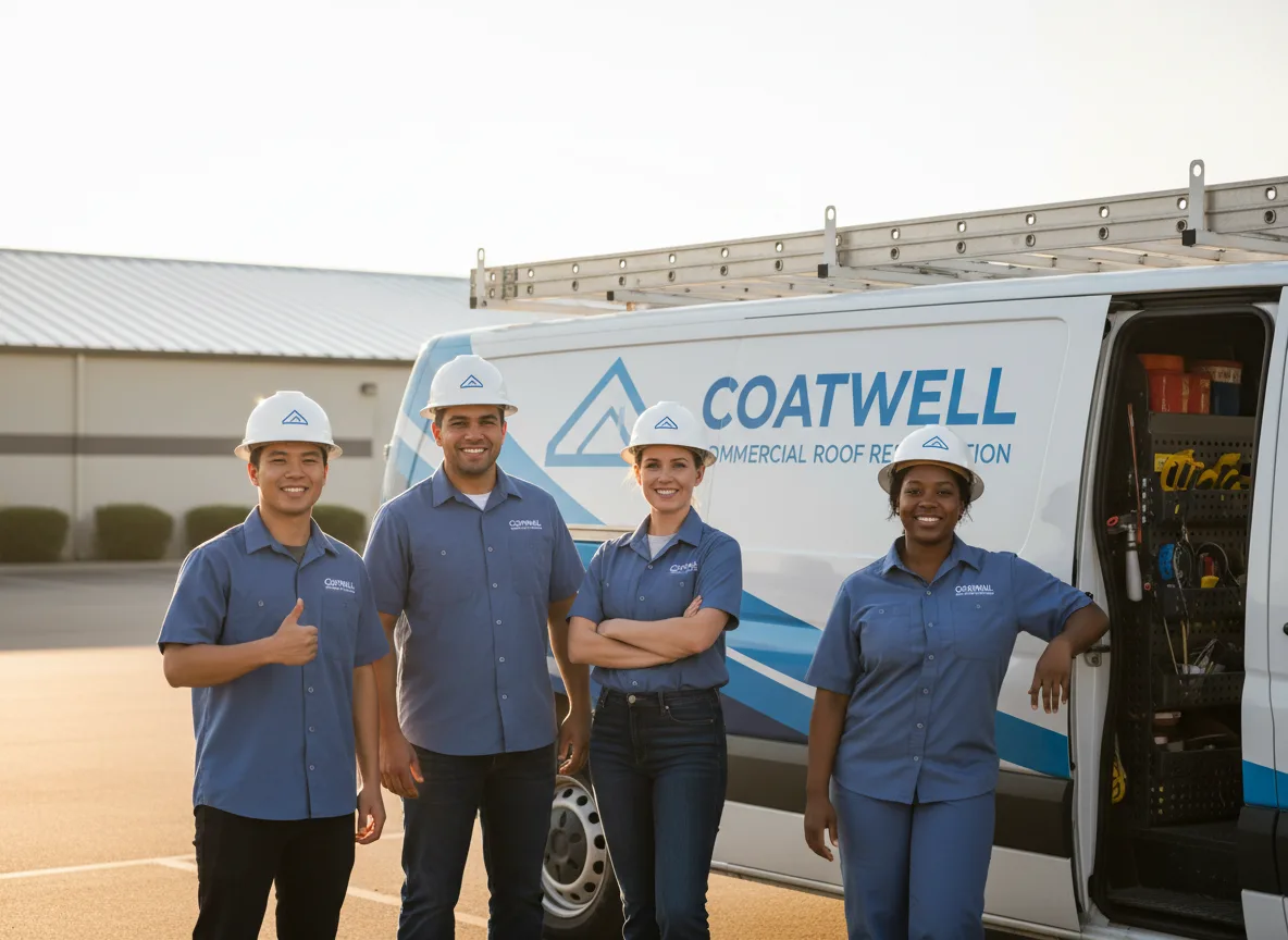 Commercial roof coating company in Rock Island, TN